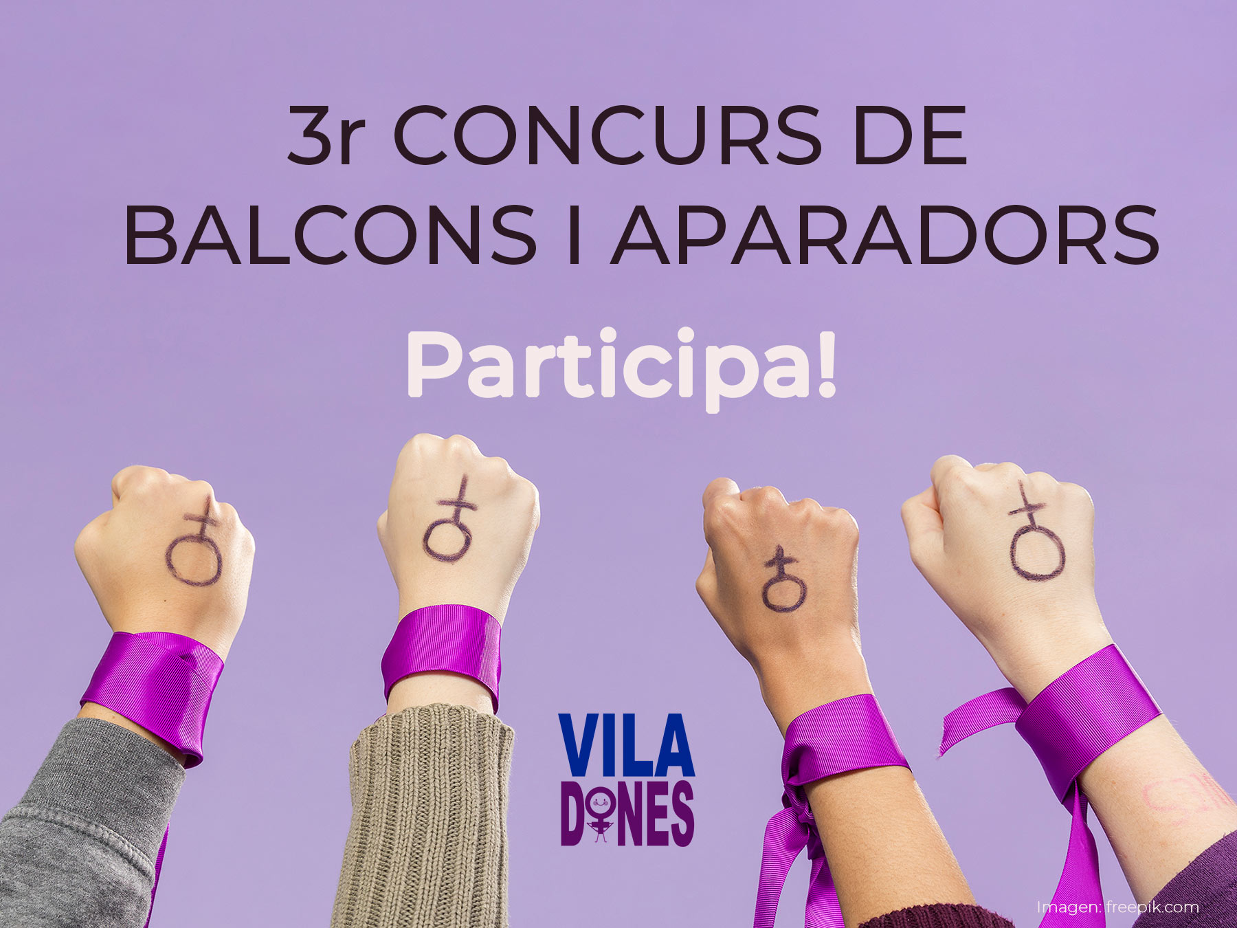 Cartell-Concurs2022-web- Concurs balcons aparadors mes Lila Vilamajor