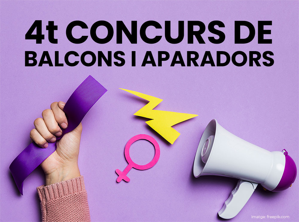 Cartell-Concurs2023-balcons-aparadors Concurs balcons aparadors mes Lila Vilamajor
